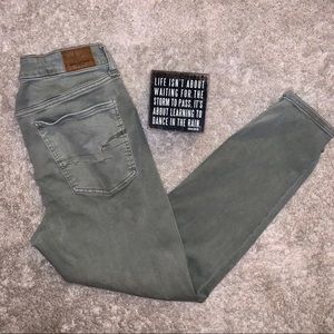 American Eagle Hi Rise Stretch Jegging